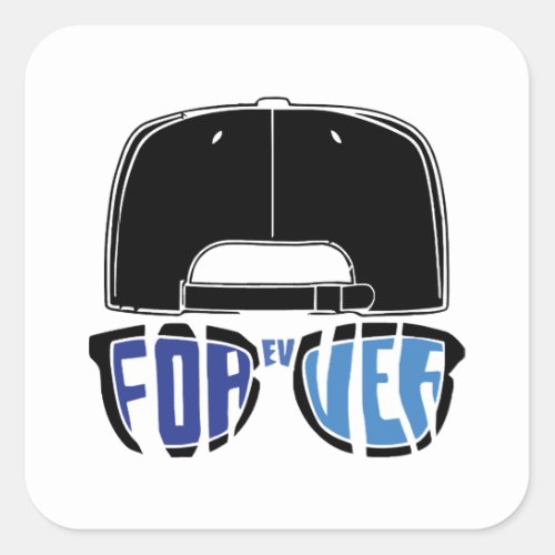 Sandlot Forever Square Sticker