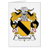 Sandoval Family Crest (Front)
