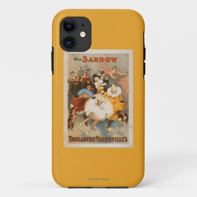 Sandow Trocadero Vaudevilles Carnival Theme Case-Mate iPhone Case (Back)