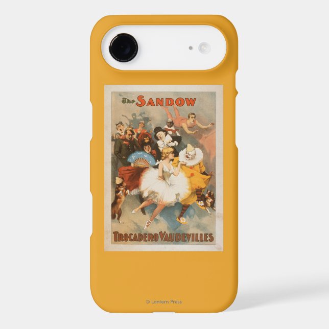 Sandow Trocadero Vaudevilles Carnival Theme Case-Mate iPhone Case (Back)
