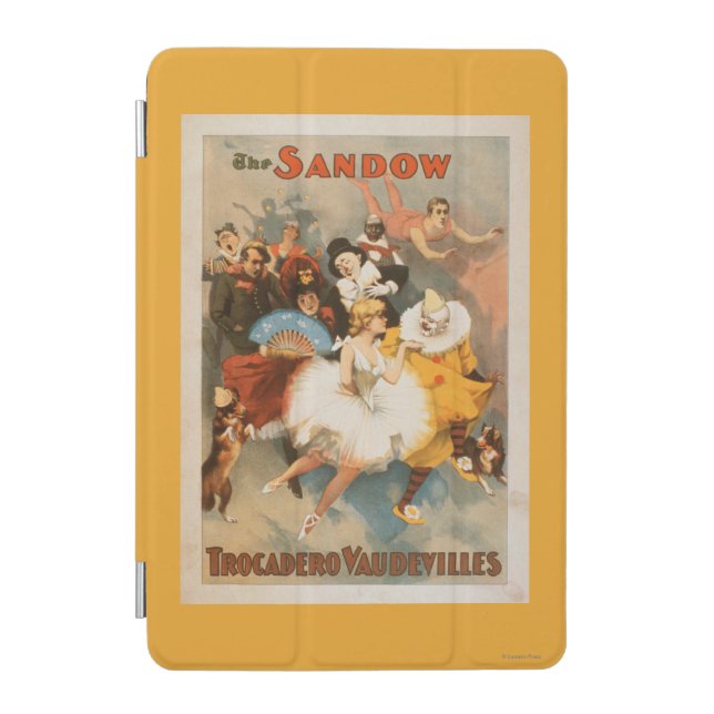 Sandow Trocadero Vaudevilles Carnival Theme iPad Mini Cover (Front)