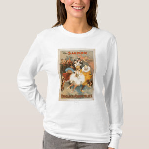 Sandow Trocadero Vaudevilles Carnival Theme T-Shirt