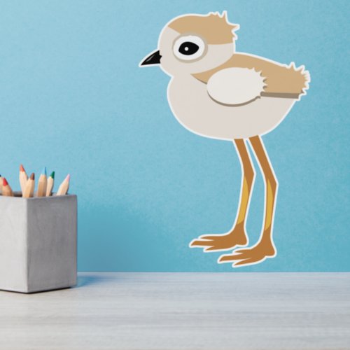 Sandpiper Piping Plover Baby Bird Wall Decal