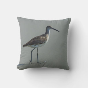 Sandpiper Pose Throw Pillow