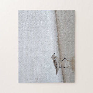 Sandpiper Shorebird Beach House  Jigsaw Puzzle