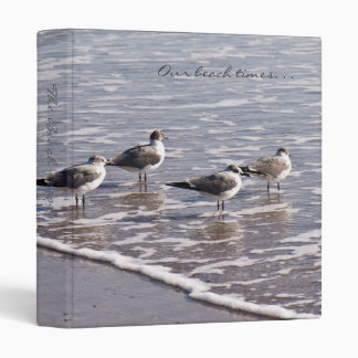 Sandpipers at the Tide Line Beach Binder