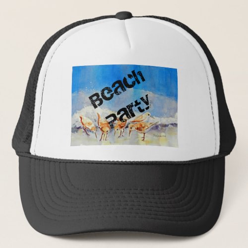 Sandpipers Beach Trucker Hat