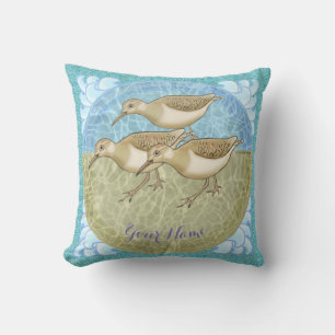 Sandpipers pillow