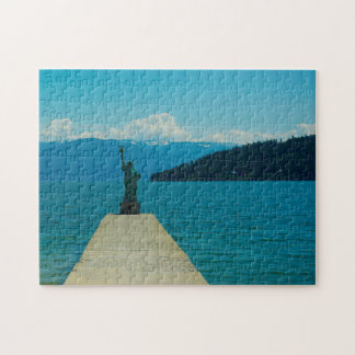 Sandpoint Idaho. Jigsaw Puzzle