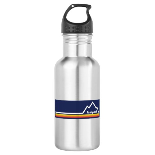 Sandpoint Idaho Stainless Steel Water Bottle