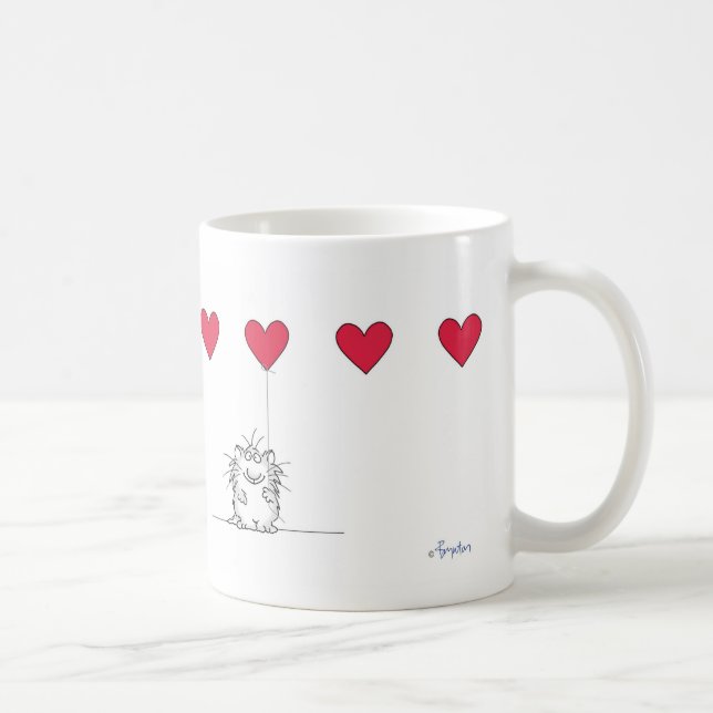 Sandra Boynton LOVE YOU CAT Coffee Mug (Right)