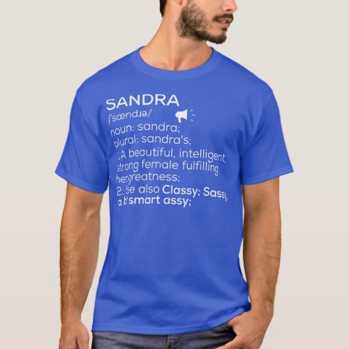 Sandra Name Definition Sandra Female Name 1 T_Shirt