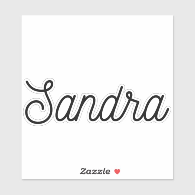 Sandra Sticker (Sheet)