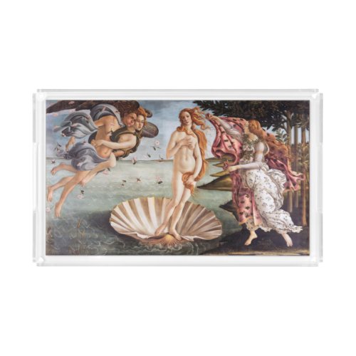 Sandro Botticelli _ Birth of Venus Acrylic Tray