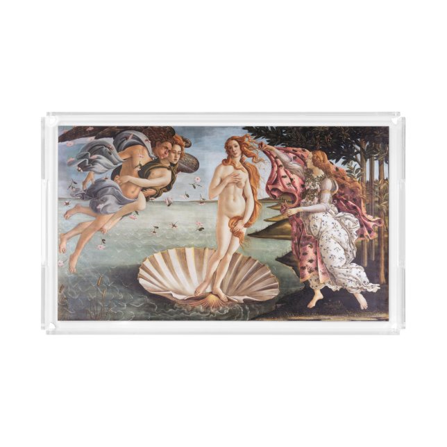 Sandro Botticelli - Birth of Venus Acrylic Tray (Front)
