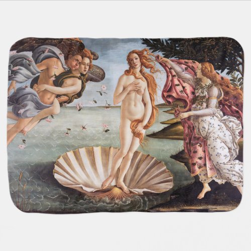 Sandro Botticelli _ Birth of Venus Baby Blanket