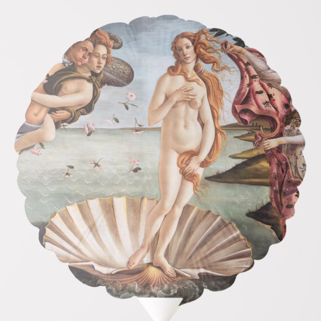 Sandro Botticelli - Birth of Venus Balloon (Front)