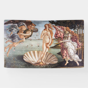 Sandro Botticelli - Birth of Venus Banner