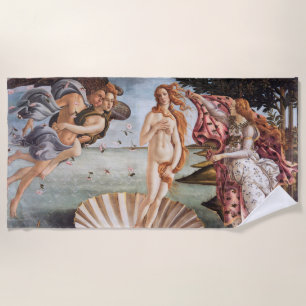 Sandro Botticelli - Birth of Venus Beach Towel