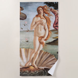 Sandro Botticelli - Birth of Venus Beach Towel