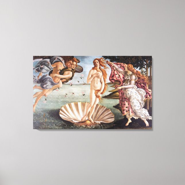 Sandro Botticelli - Birth of Venus Canvas Print (Front)