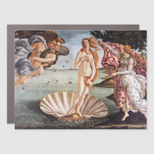 Sandro Botticelli _ Birth of Venus Car Magnet