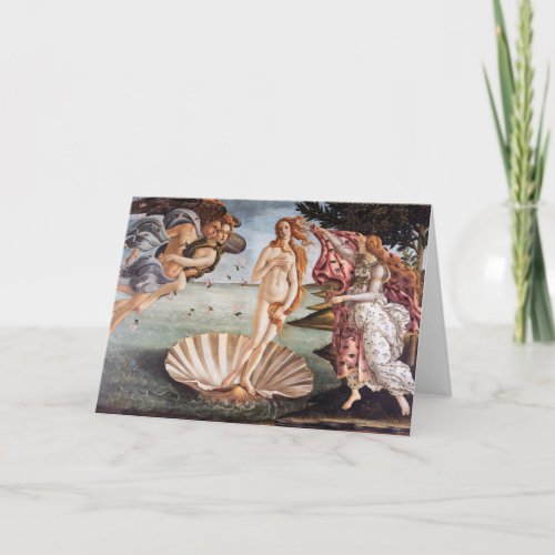 Sandro Botticelli _ Birth of Venus Card