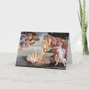 Sandro Botticelli - Birth of Venus Card