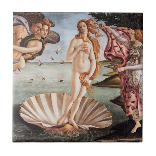 Sandro Botticelli _ Birth of Venus Ceramic Tile