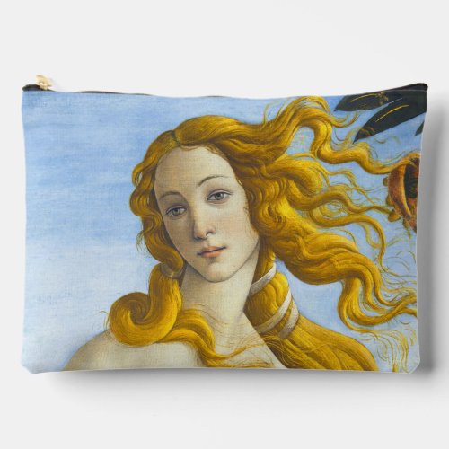 Sandro Botticelli _ Birth of Venus Close_up Accessory Pouch