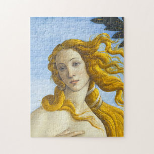 Sandro Botticelli - Birth of Venus Close-up Jigsaw Puzzle