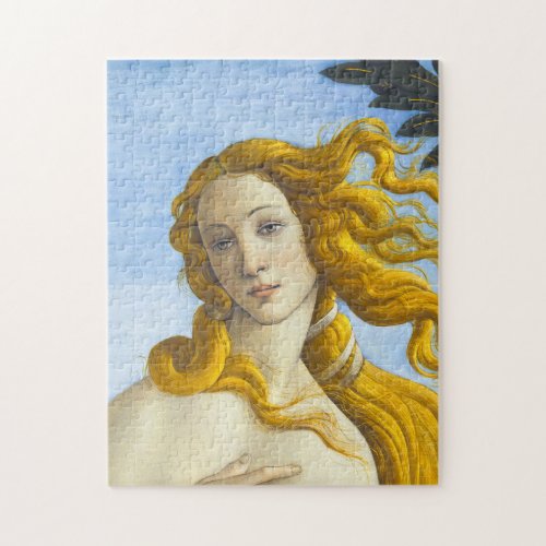 Sandro Botticelli _ Birth of Venus Close_up Jigsaw Puzzle