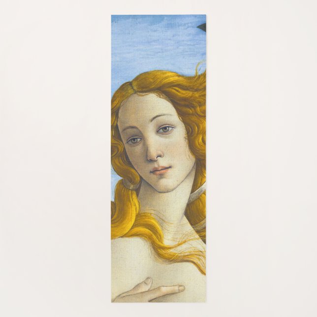 Sandro Botticelli - Birth of Venus Close-up Yoga Mat (Back)