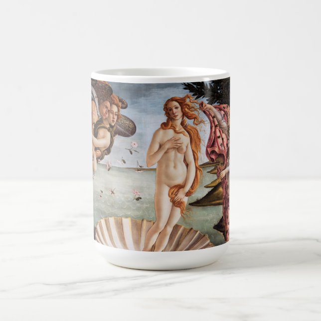 Sandro Botticelli - Birth of Venus Coffee Mug (Center)