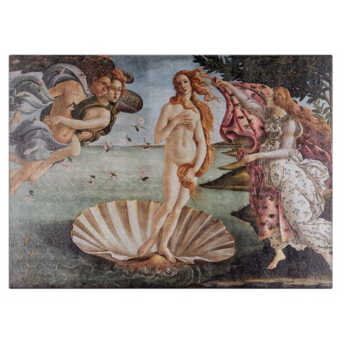 Sandro Botticelli _ Birth of Venus Cutting Board