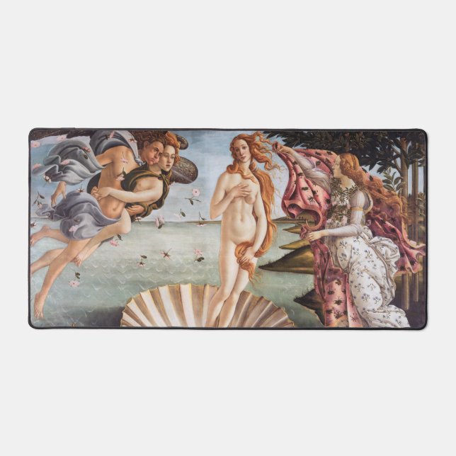 Sandro Botticelli - Birth of Venus Desk Mat (Front)