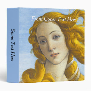 Sandro Botticelli - Birth of Venus Detail 3 Ring Binder