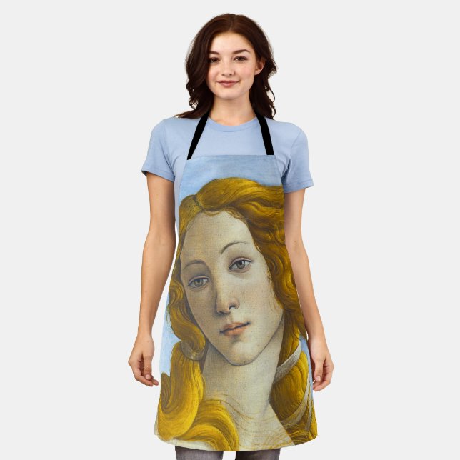 Sandro Botticelli - Birth of Venus Detail Apron (Worn)