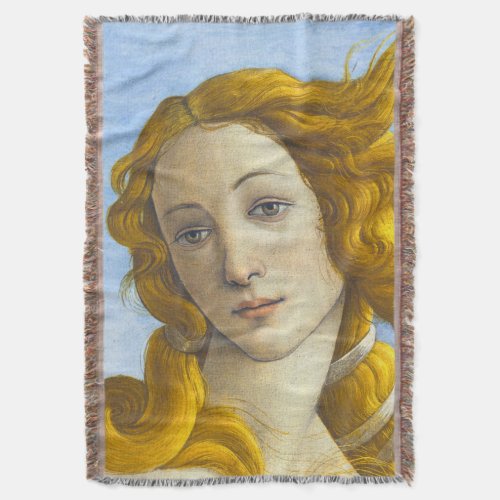 Sandro Botticelli _ Birth of Venus Detail Baby Throw Blanket