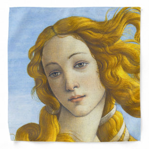 Sandro Botticelli - Birth of Venus Detail Bandana