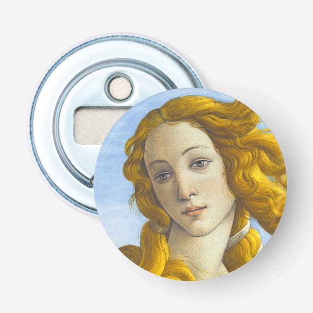 Sandro Botticelli - Birth of Venus Detail Bottle Opener (Front)