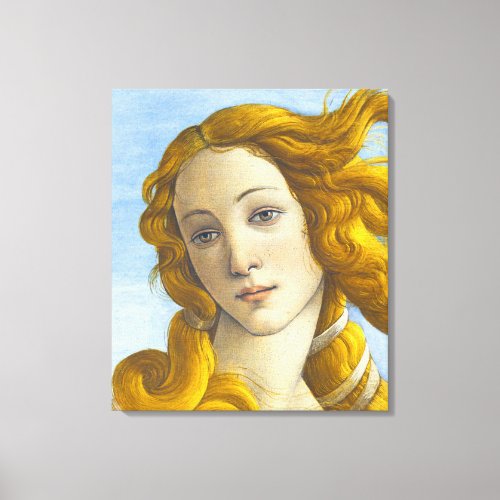 Sandro Botticelli _ Birth of Venus Detail Canvas Print