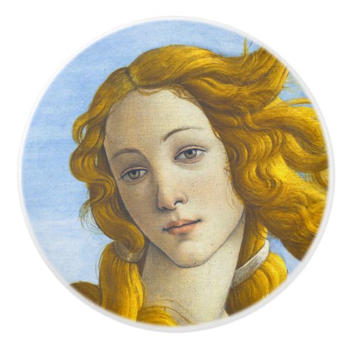 Sandro Botticelli _ Birth of Venus Detail Ceramic Knob