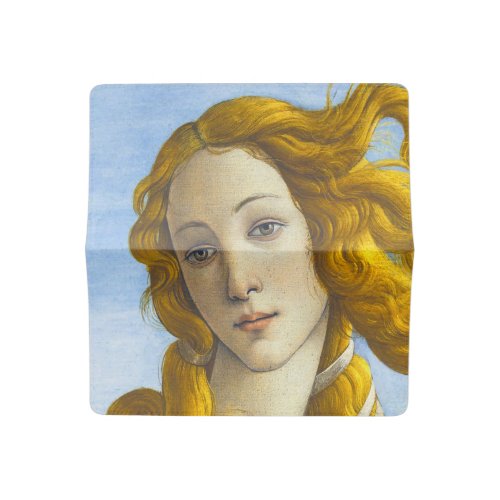 Sandro Botticelli _ Birth of Venus Detail Checkbook Cover