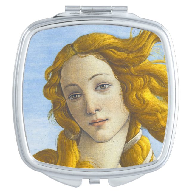 Sandro Botticelli - Birth of Venus Detail Compact Mirror (Front)