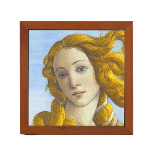 Sandro Botticelli _ Birth of Venus Detail Desk Organizer