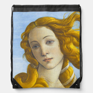 Sandro Botticelli - Birth of Venus Detail Drawstring Bag