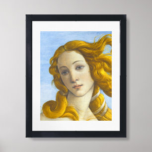 Sandro Botticelli - Birth of Venus Detail Framed Art