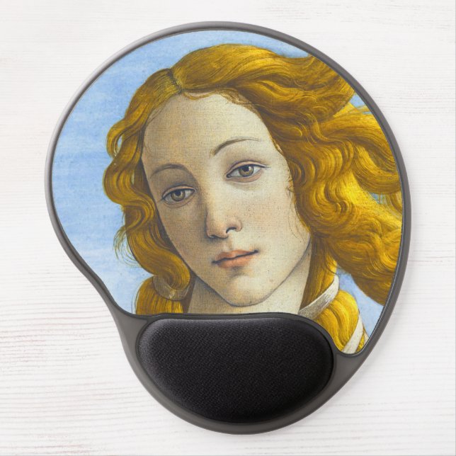 Sandro Botticelli - Birth of Venus Detail Gel Mouse Pad (Front)