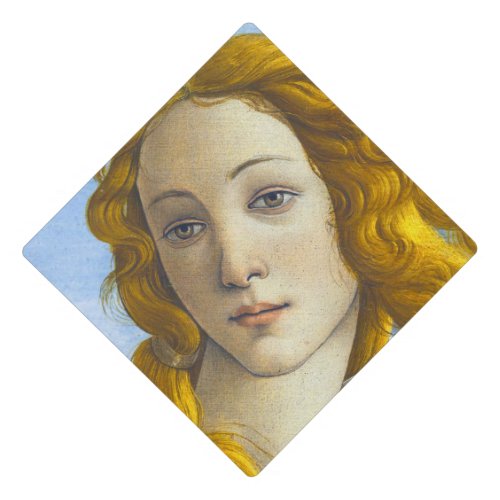 Sandro Botticelli _ Birth of Venus Detail Graduation Cap Topper